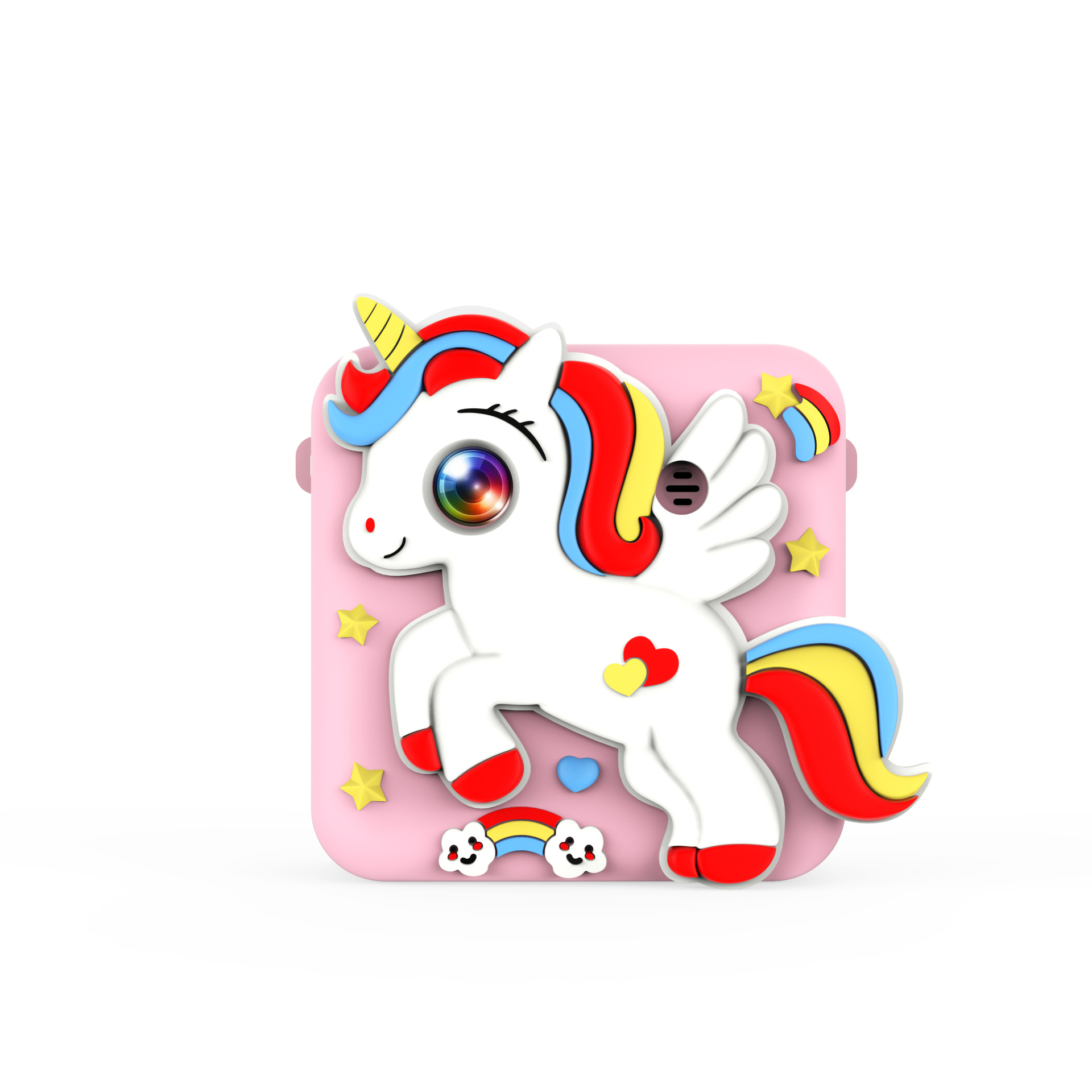 Unicornio rosa