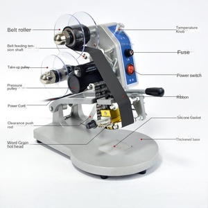 Manueller Farbband-Heiß datums drucker, Hand druck codier maschine - Product Image 5