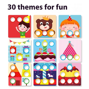 Biểu Tượng Tùy Chỉnh Unisex Trẻ Em Của Câu Đố Đồ Chơi Bằng Gỗ <span class=keywords><strong>Logic</strong></span> Đào Tạo Trò Chơi Montessori Giáo Dục Đồ Chơi - Product Image 4