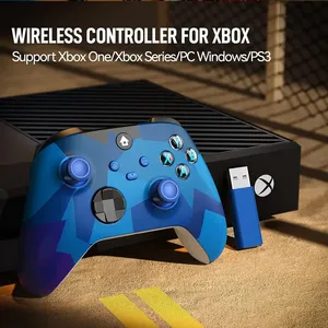 ตัวควบคุมไร้สาย2.4ก. สำหรับ Xbox One ,Xbox Series s/x PC gamepads ที่มีหกแกน/dual vibra/Hall เอฟเฟกต์พีซีจอยสติ๊ก - Product Image 3