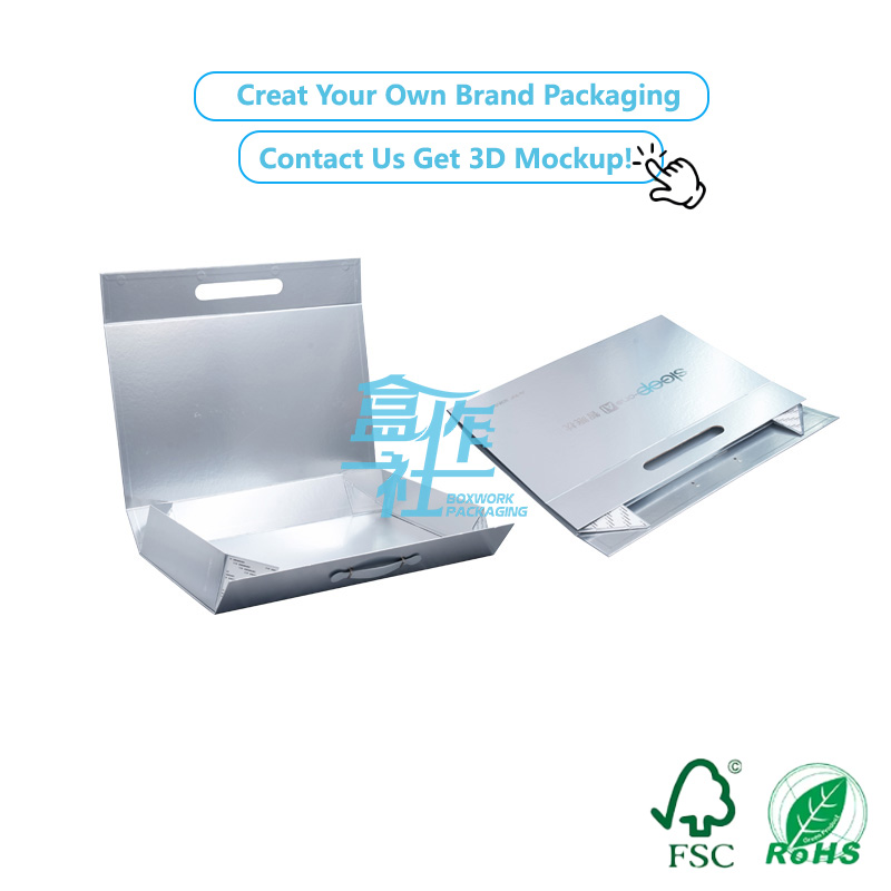 Briefcase-Style Collapsible Box