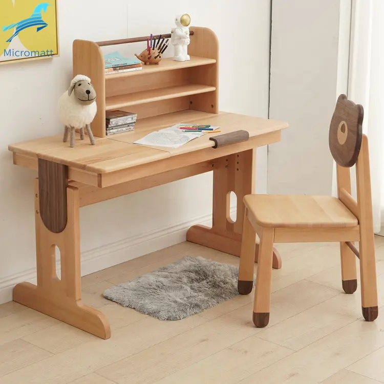 OEM di fabbrica moderna camera dei bambini mobili in legno tavolo per bambini con il prezzo più basso