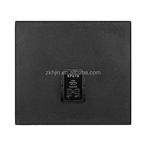 KP618 18 18 дюймов 600 Вт мощные тяжелые басовые сценические концертные мероприятия для диджея профессиональные дистанционные сабвуферные громкоговорители - Product Image 4