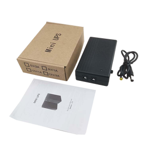 Ip-камера Cctv Mini Ups 5 Вольт 1A 22,22 Вт · ч 4000 мАч (2*2000 мАч) Dc 12 В Ups блок питания для микрокомпьютера Raspberry Pi Wifi роутер - Product Image 1