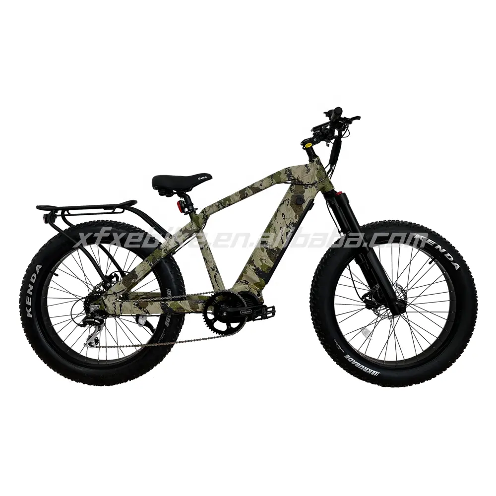 US CAN AU 7-10 giorni 48V 1000W bicicletta elettrica Bafang sensore di coppia G510 Mid Drive Fat Tire bici elettriche Ebike