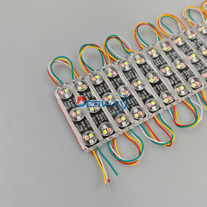 2025 новый дизайн AC 220 В/110 В 2 Вт SMD 3030 RGB светодиодный модуль IP68 Водонепроницаемые светодиодные модули для световой короб излучаемого цвета RGBW - Product Image 4