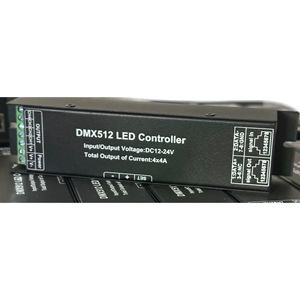 4 Channel Digital Tube DMX512 <strong>Decoder</strong> LED Dimmers DMX512 Controller