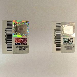 <strong>Custom</strong> Logo Printing Self-Adhesive Coated Paper Packaging with QR Code <strong>Label</strong> Personalized for Marketing and Customer Service