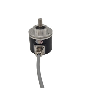 12 bit Encoder rotativo assoluto 38mm diametro esterno codificatori monogiro CAS38R12E6SGB serie SSI uscita