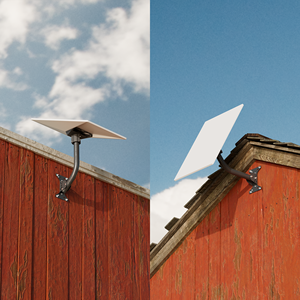 Có thể điều chỉnh Starlink Gen 3 Roof Wall Mount Heavy Duty Pivot Gắn Kit Với Kim Loại Ống Adapter Cho Gen3 Món Ăn Cài Đặt - Product Image 6