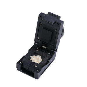 RF/yüksek hızlı IC testi için altın kaplama probları ile 0.8mm Pitch Flip-Top BGA 96 Accelerated yüksek hızlandırılmış stres yaşlanma soketi - Product Image 6