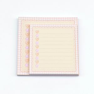 Promoção Personalizado Logotipo Personalizado Forrado Notas Pegajosas Preço De Fábrica Memo Pads Papelaria Estudante