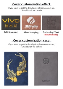 Stampa personalizzata B5 A5 A6 copertina morbida in pelle PU quaderno moda semplice diario foderato agenda semplice per studenti - Product Image 6