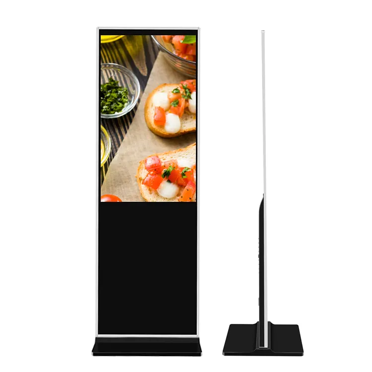 43 inch clothing store floor standing digital signage advertising player