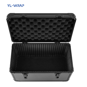 Preto Alumínio Armazenamento Estojo Duro Car WrapTools Caixa para Vinyl Film Wrap <span class=keywords><strong>Tool</strong></span> Kit Janela Matiz Ferramenta Caixa de armazenamento