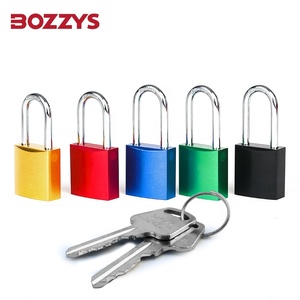 Endüstriyel kilitleme için otomatik Pop-Up ile özel lazer kodlu anahtar tutucu Anti-UV alüminyum asma kilit-etiketleme - Product Image 6