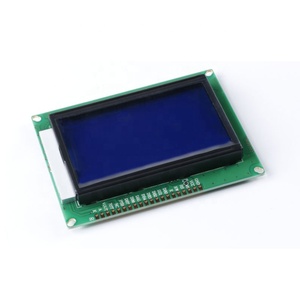 Módulo de pantalla LCD azul con retroiluminación, matriz gráfica de puntos, 3V-5V, 12864T, 128X64, ST7920 - Product Image 3