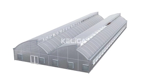 Hệ thống nhà kính thương mại đa nhịp Pro-sawtooth tiên tiến - Product Image 4