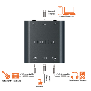 USB C和照明音频适配器，24Bit/192kHz立体声和独立的音量控制，用于录制，直播和播客 - Product Image 6