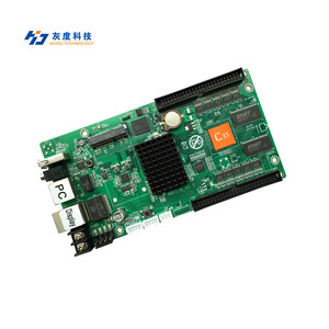 Panel de pantalla LED RGB a todo color, tarjeta de control HD -C35, controlador de pantalla led asíncrono para pantalla led de tamaño medio