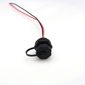 微型USB C型防水IP67面板安装USB3.0 M20 M24插座连接器5P 16p铜触点ABS镀金公/母
