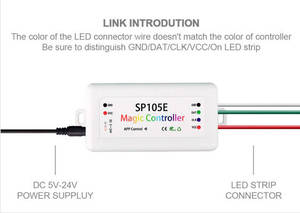 Ws2812b Wifi Dmx512 luce Led Pixel con Controller - Product Image 3