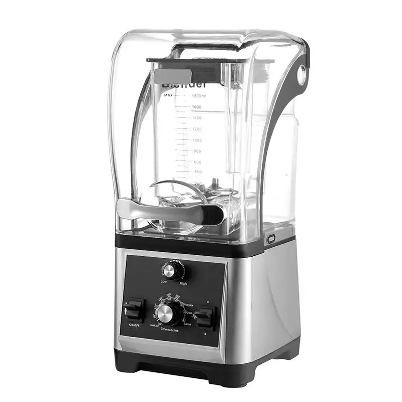 Blender Commerciële Voedselverwerkende Machine, Elektrische Volautomatische Mixer, Crusher, Smoothie Machine, Juicer