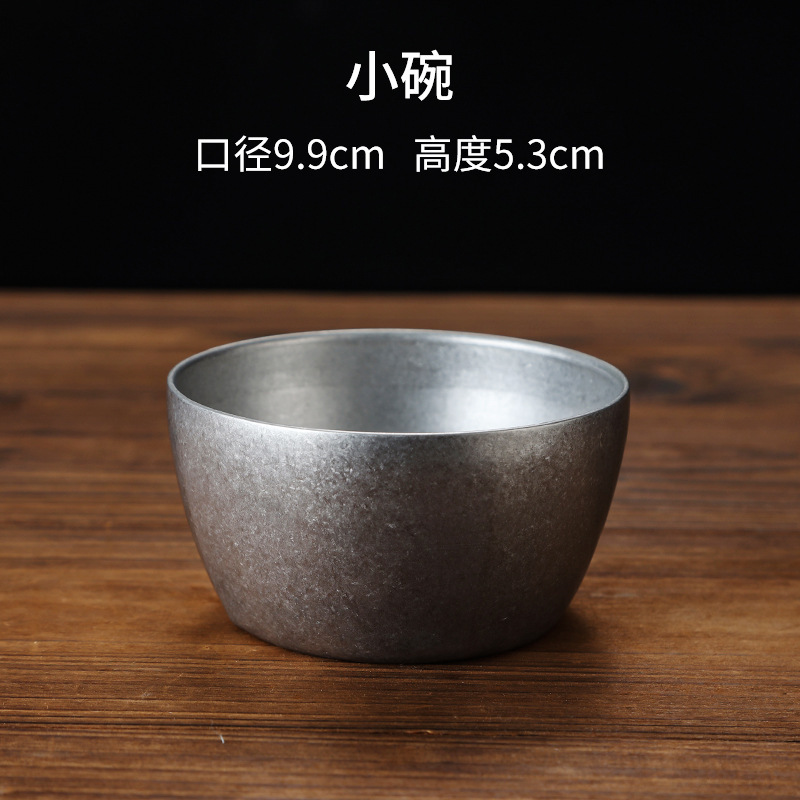 10cm round-mouthed, square-bottomed bowl (snowflake sand)