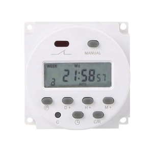 CN101A MIni Zeit schalter 220V 110V 24V 12V Mit 4 Drähten Lcd Digital Täglich Wöchentlich Programmier barer digitaler Timer - Product Image 1