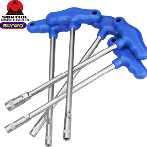 T 型六角套筒扳手与橡胶手柄公制扳手手工具 - Product Image 2