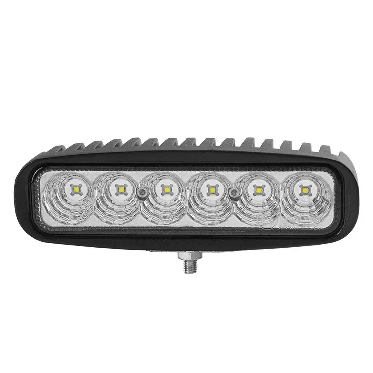 Venta al por mayor 12V impermeable Pod camiones LED luz de trabajo 18W sistema de iluminación todoterreno para ATV y SUV Material de acero con clasificación IP68