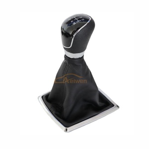 Aelwen 5 Speed 12mm Black Gear Shift Knob Fit for Ford Focus 2008-2013 Part No. <strong>4M51</strong>-<strong>A045B79</strong> 1548261