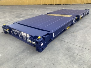 High Performance Heavy <strong>Load</strong> Transport Equipment Dependable Flat Rack Cargo Shipping <strong>Container</strong> - Product Image 4
