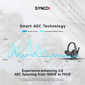 SYNCO Xtalk XPro 2,4G Sistema de intercomunicación inalámbrico X2 X5 MasterFree Reducción de ruido Auriculares de intercomunicación para Cine Transmisión en vivo