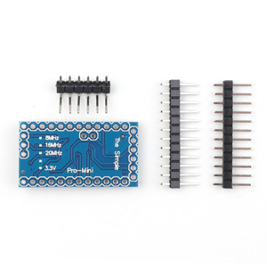 Rinnovato per Arduino Pro Mini ATMEGA328P 5V 16MHz scheda di sviluppo con pacchetto programmatore SMD incluso