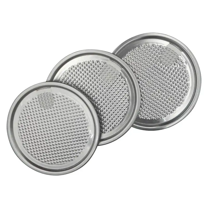 Tapas de aluminio de fácil apertura para latas de comida, tapas de aluminio para latas de sellado, extremos abiertos