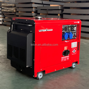 LETON güç süper sessiz tip groupe elektrogen dizel jeneratör 10kva singlt/üç fazlı 10 kva dizel jeneratör seti - Product Image 3