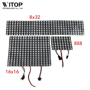 SK6812RGB RGBW WS2812b <strong>Led</strong> Dot <strong>matrix</strong> 8x32 16x16 cm Programmable Rgb <strong>Pixel</strong> Light Sheet Rgb <strong>Pixel</strong> Light Sheet <strong>Matrix</strong>