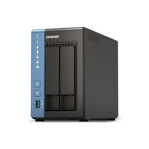 Yüksek maliyet performansı QNAP TS-216-4G, 2.5 GbE LAN ve görüntü tanıma NAS sunucu depolama için bir NPU ile 2 bay NAS - Product Image 1