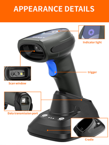 High Quality 2D Wireless for <strong>Bluetooth</strong> Barcode <strong>Scanner</strong> Charging Base Handheld Mobile QR <strong>Code</strong> Document <strong>Scanner</strong> High-quality - Product Image 6