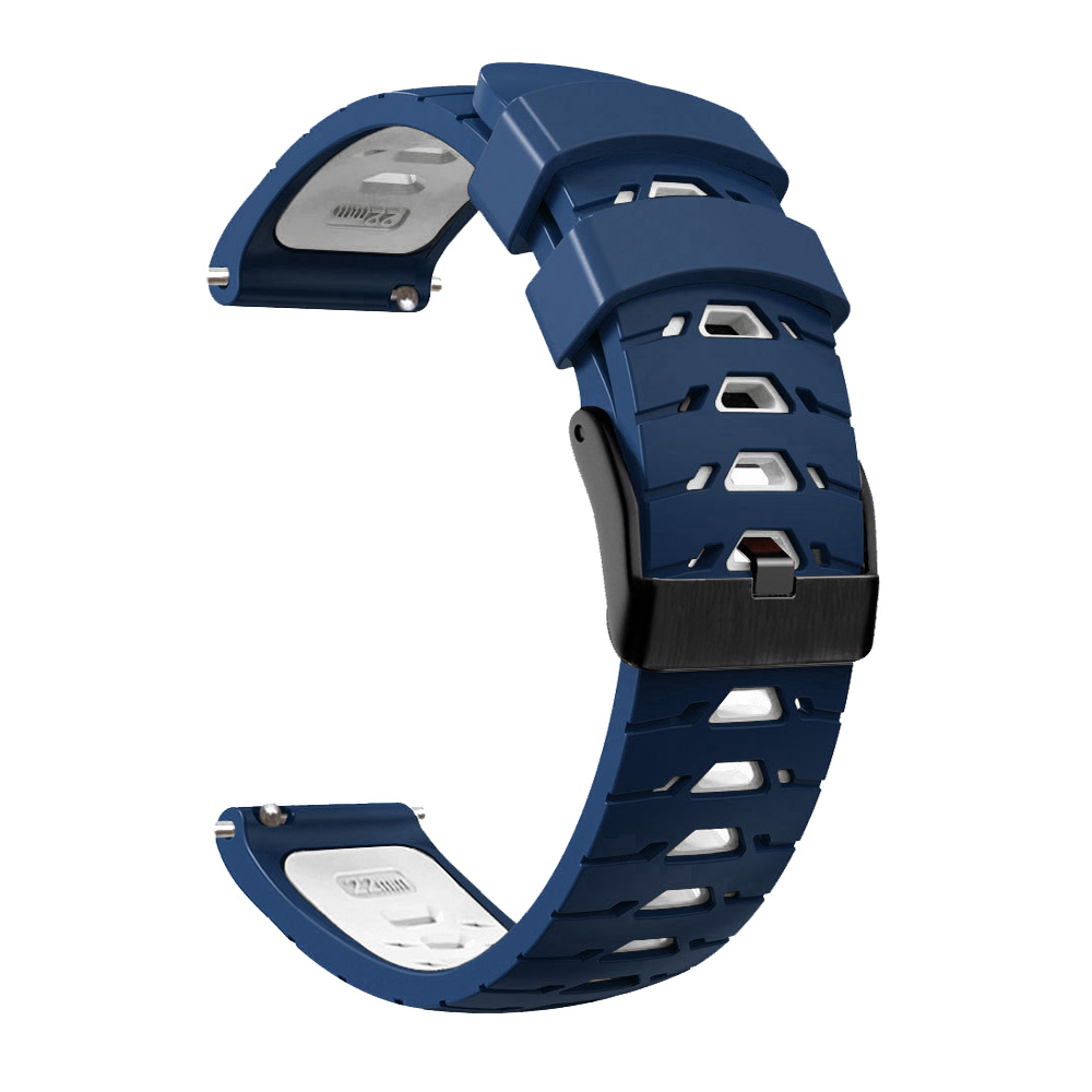 Midnight blue/White