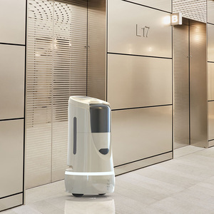 New Customized 510*430*1060mm Hotel Delivery <strong>Robot</strong> Android <strong>Control</strong> <strong>System</strong> Hotel Delivery <strong>Robot</strong> - Product Image 1