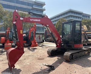 Hot Sell Japanese Yanmar 55 Vio55 5 Toneladas Usadas Hidráulicas Segunda Mão Mini Escavadeiras Usadas para Venda - Product Image 1