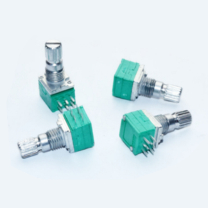 Electrónica Inteligente Tipos de Potenciómetro 09 Tipo A50K B50K Control de Volumen Potenciómetro Dual RV09 Potenciómetro Ajustable - Product Image 1