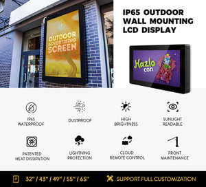 OEM ODM 2500 Nits 21,5 Pulgadas 1920*1080 Vesa Pantalla de metal montada en la pared Pantalla táctil industrial <span class=keywords><strong>Lcd</strong></span> Monitor de marco abierto