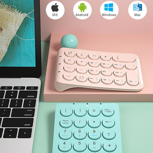Portable Number Pad 22 Keys BT <strong>Numeric</strong> <strong>Keyboard</strong> Rechargeable Wireless <strong>Numeric</strong> Keypad for I.os Windows Mac - Product Image 5