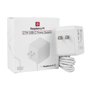 Official Original <strong>Raspberry</strong> <strong>Pi</strong> <strong>Power</strong> Supply 27W 45W USB-C 5.1V 5A Charging EU US UK CN Plug <strong>Power</strong> Adapter for <strong>Raspberry</strong> <strong>Pi</strong> 5 - Product Image 1