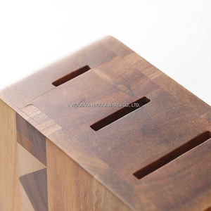 Woodsun Chất lượng cao phụ kiện nhà bếp gỗ tự nhiên Dao Chủ dao giá khối cho nhà bếp - Product Image 3