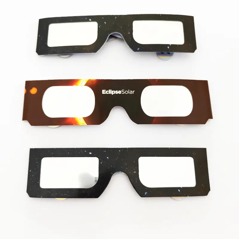 نظارات شمسية ثلاثية الأبعاد من الورق المهيب الترويجي