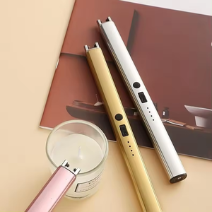 Зажигалка электрическая перезаряжаемая плазменная дуговая Зажигалка Ветрозащитная беспламенная с USB аккумуляторной батареей Двойной Предохранительный Выключатель - Product Image 5